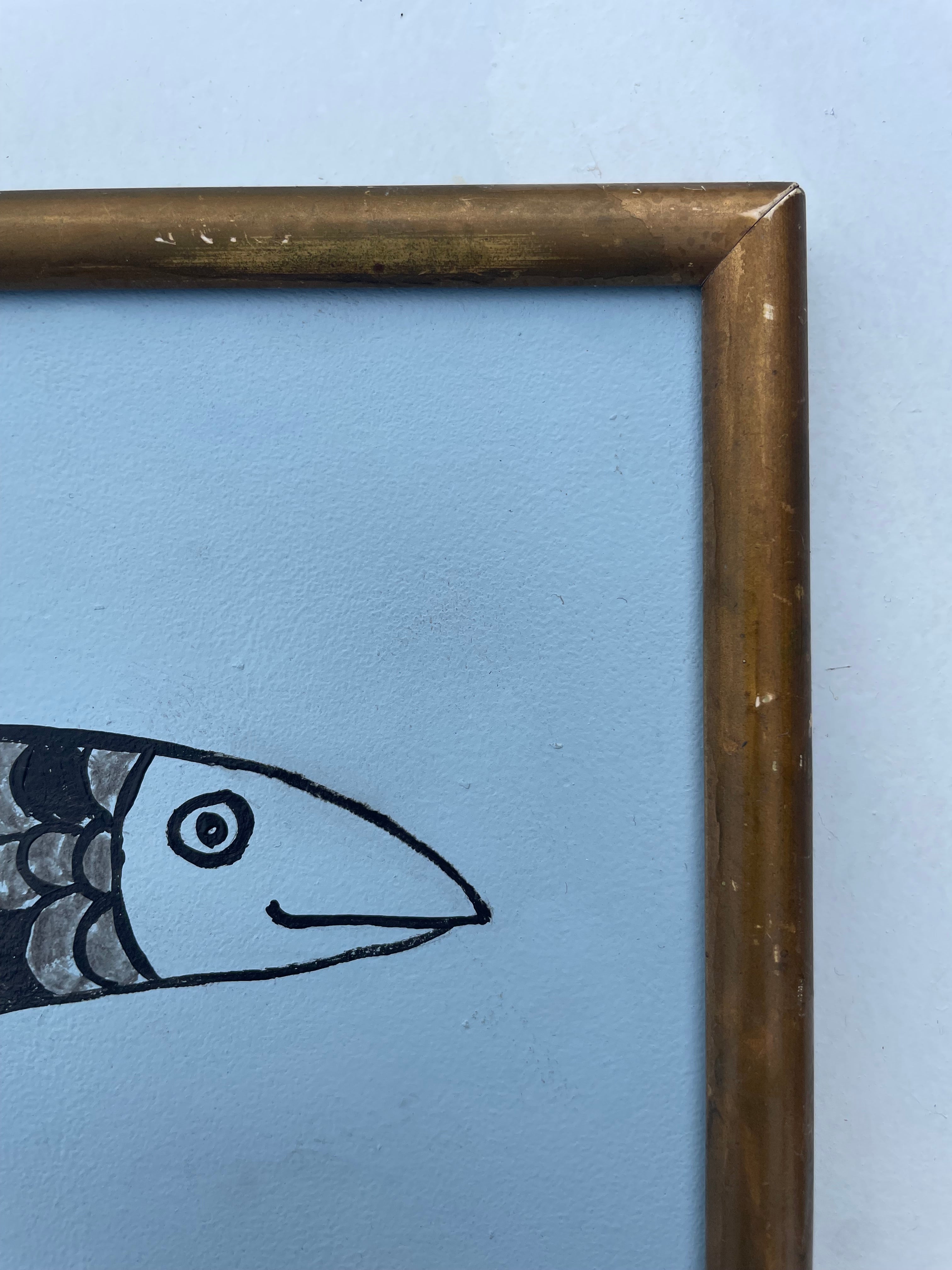 Scaley Fish Painting