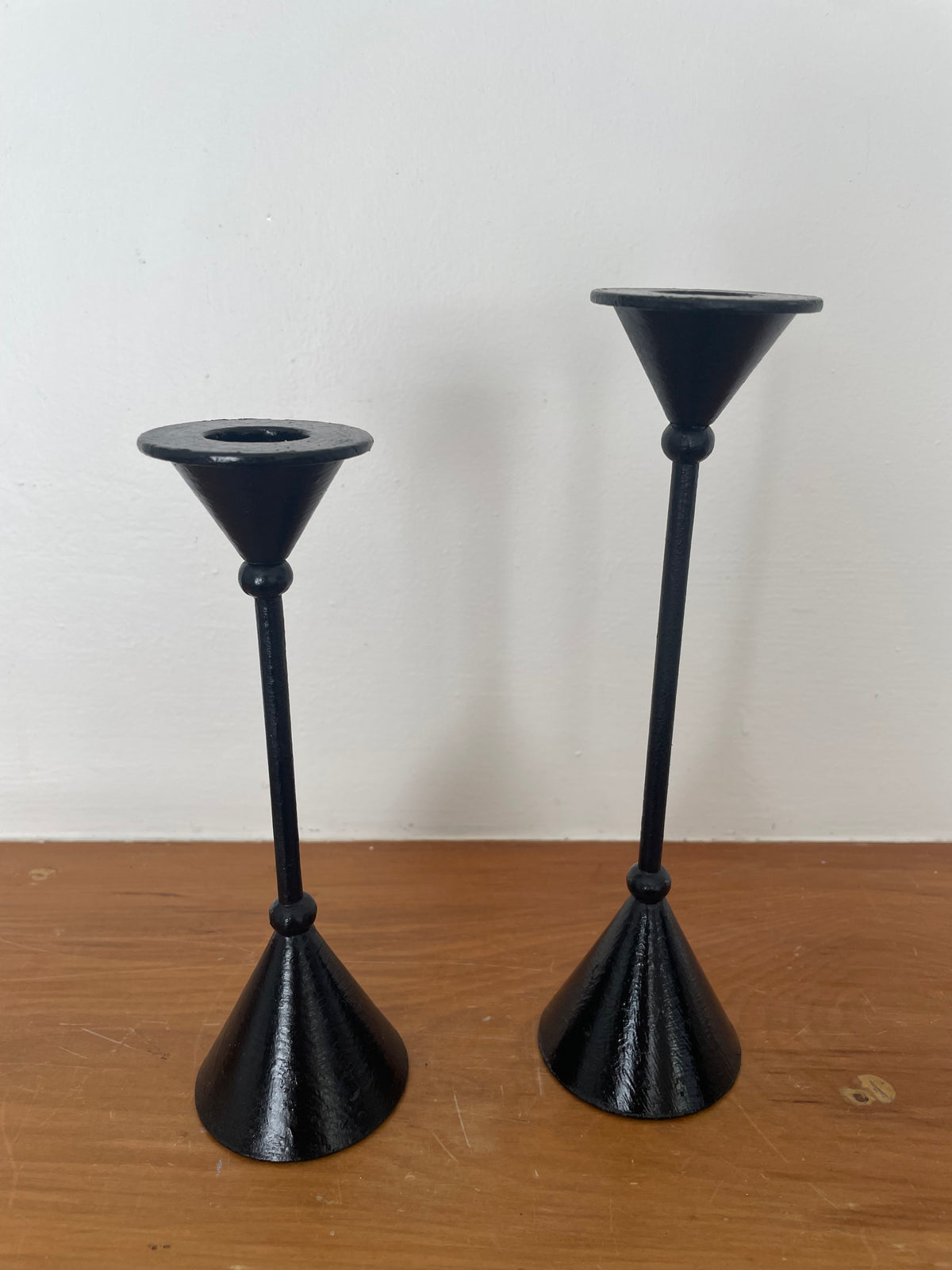 Metal Memphis Style Candlestands