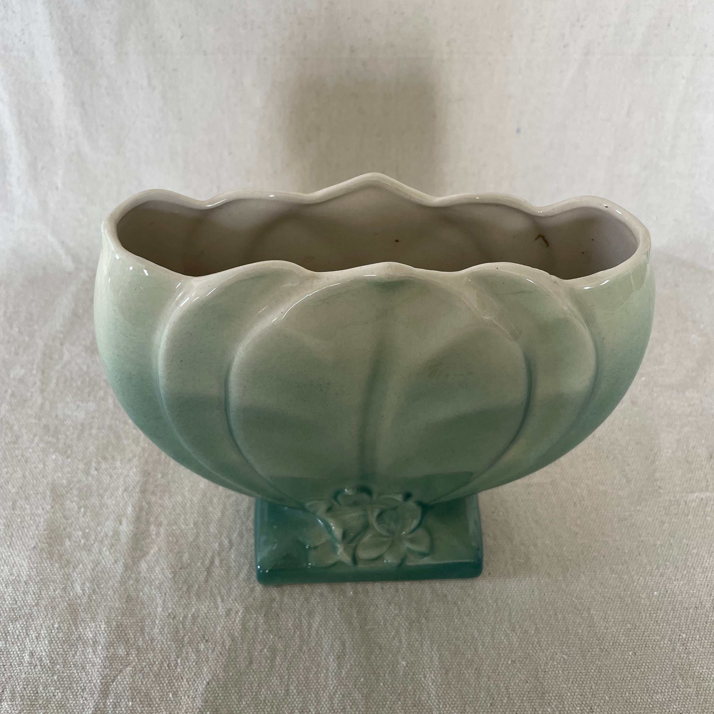Vintage Lotus Vase