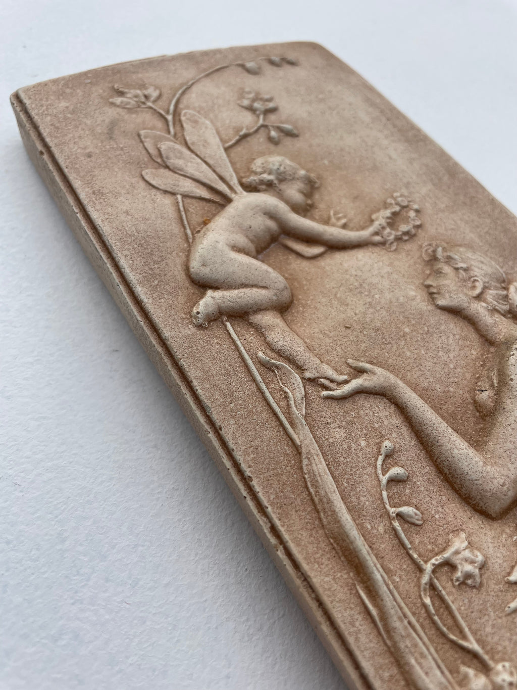 Art Nouveau Fairy Plaque