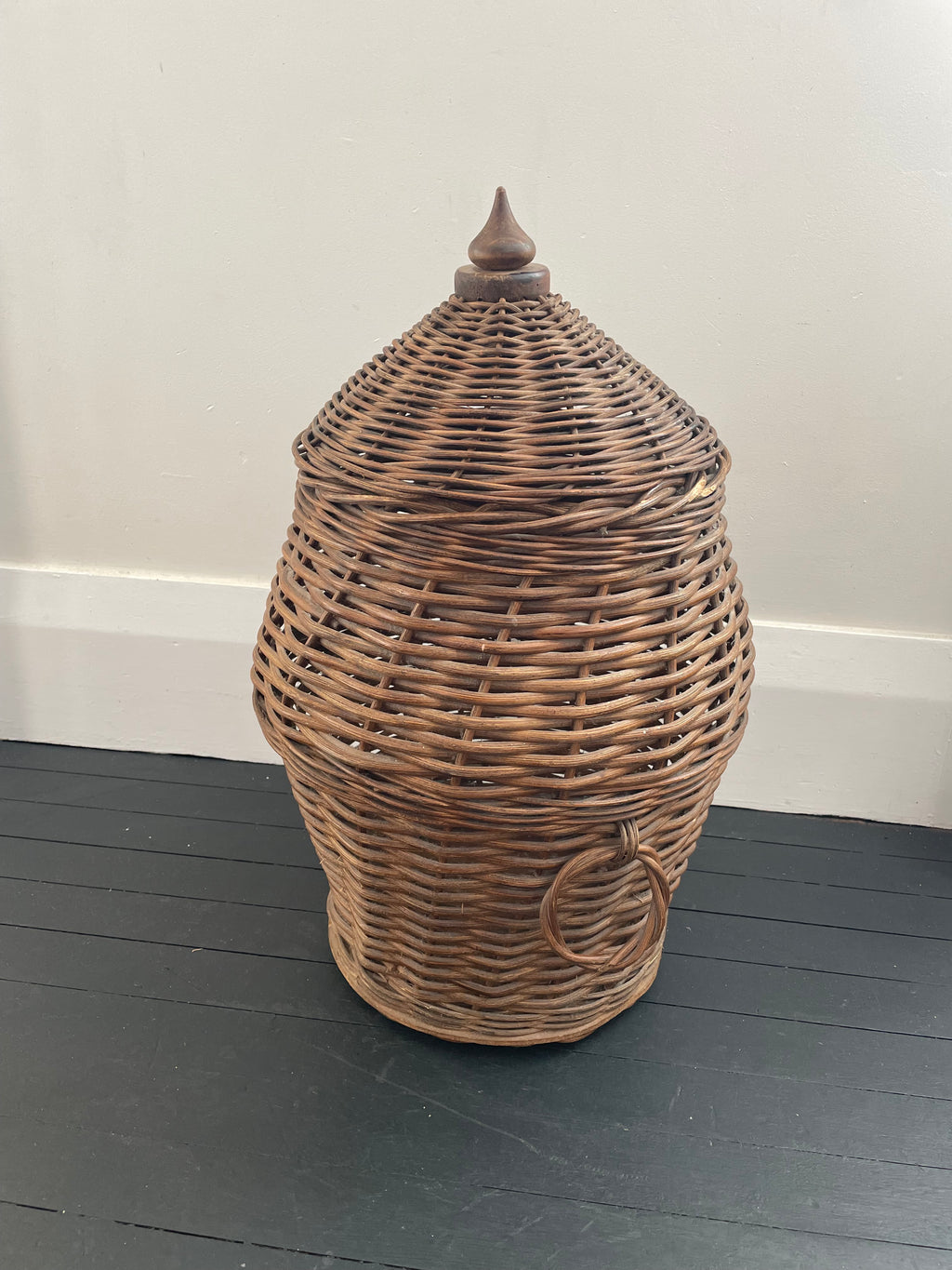 Large Cane Storage Basket