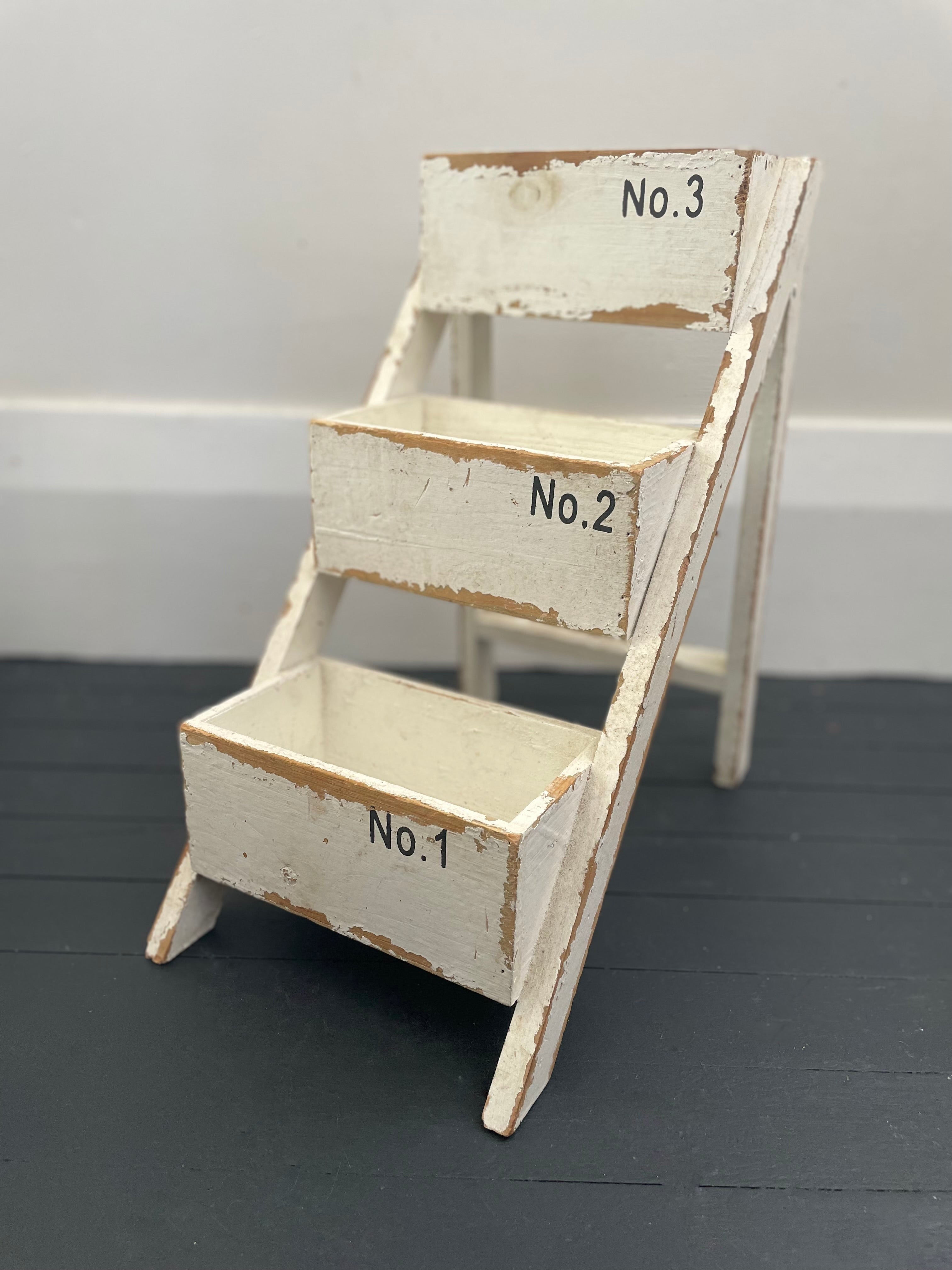 Wooden Step Ladder Stand