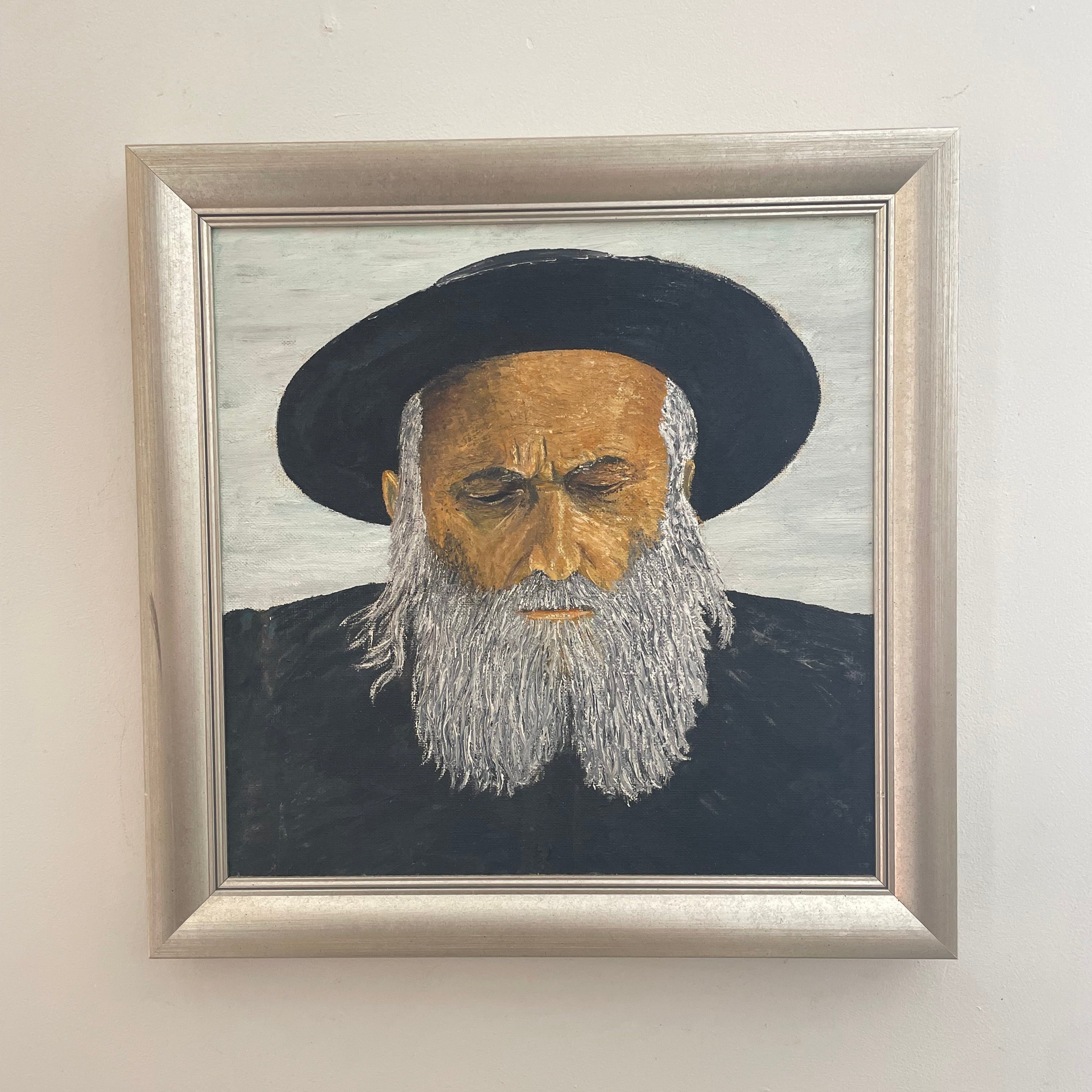 Textured Portrait Painting