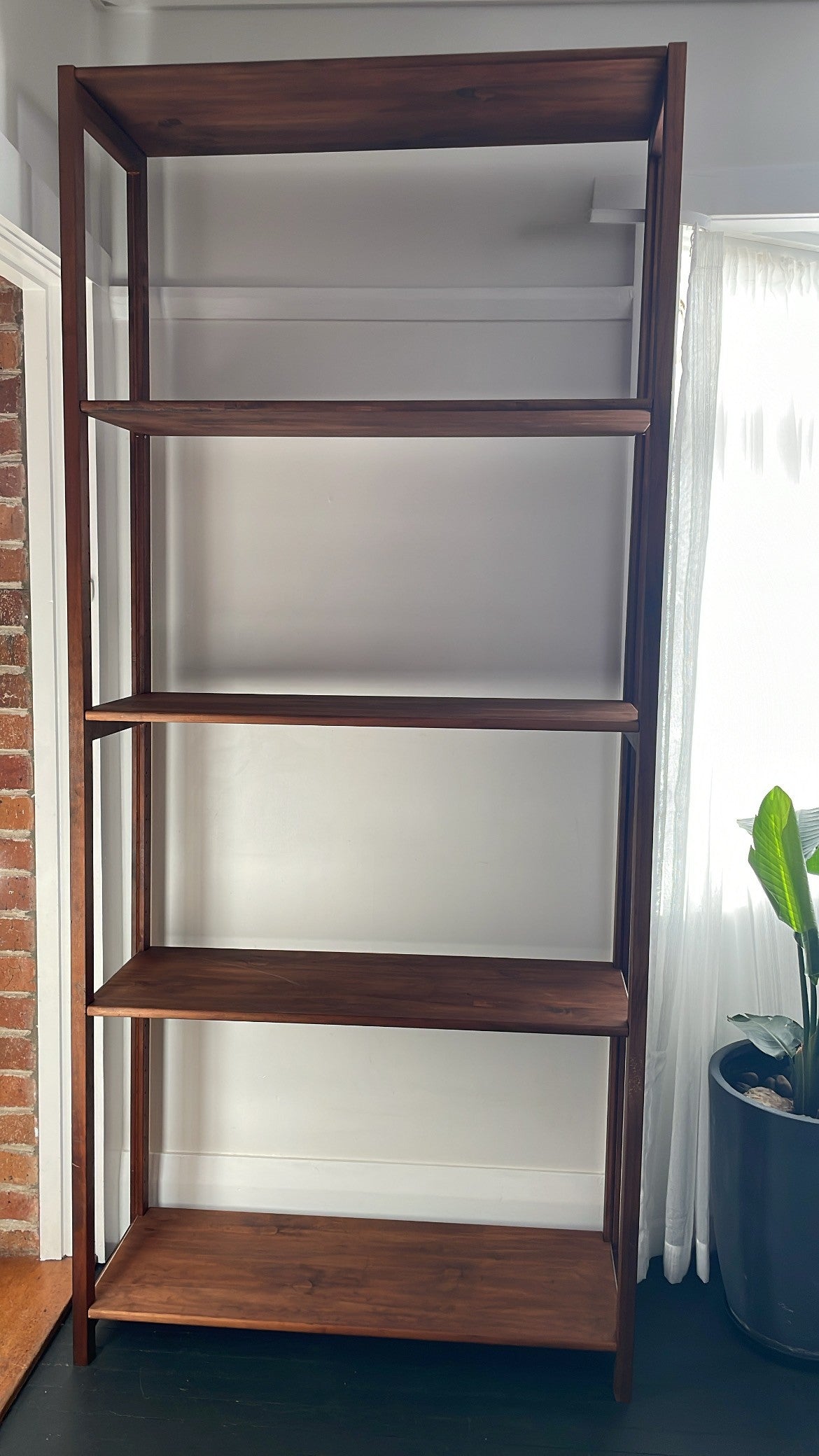 Vintage Walnut Lundia Shelf