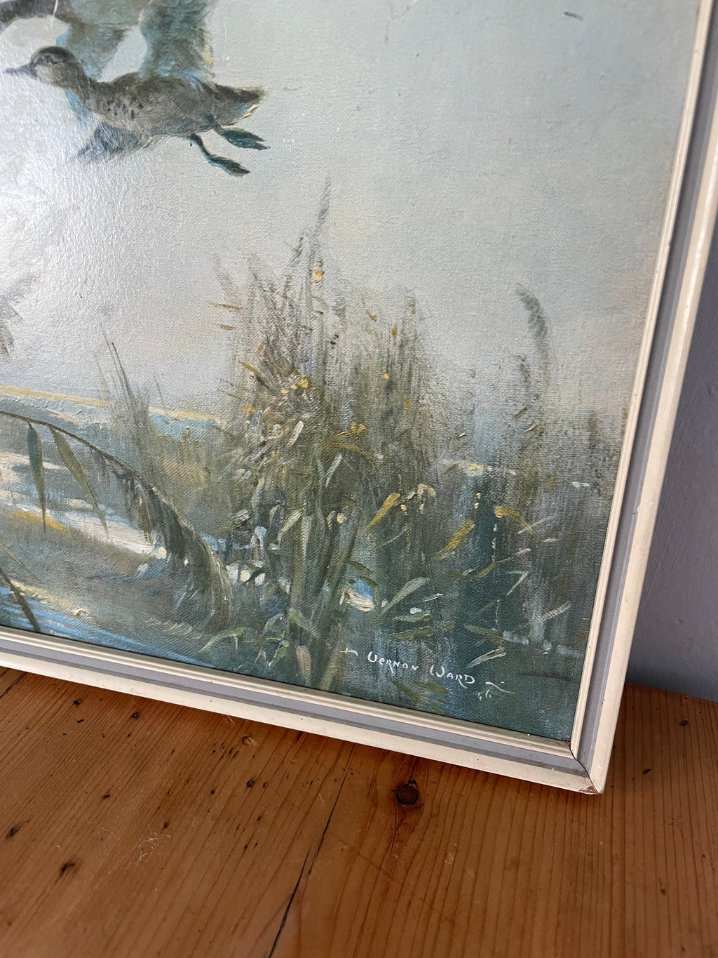 Vintage Vernon Ward Flying Ducks Print