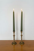 Brass Candle Holder Pair