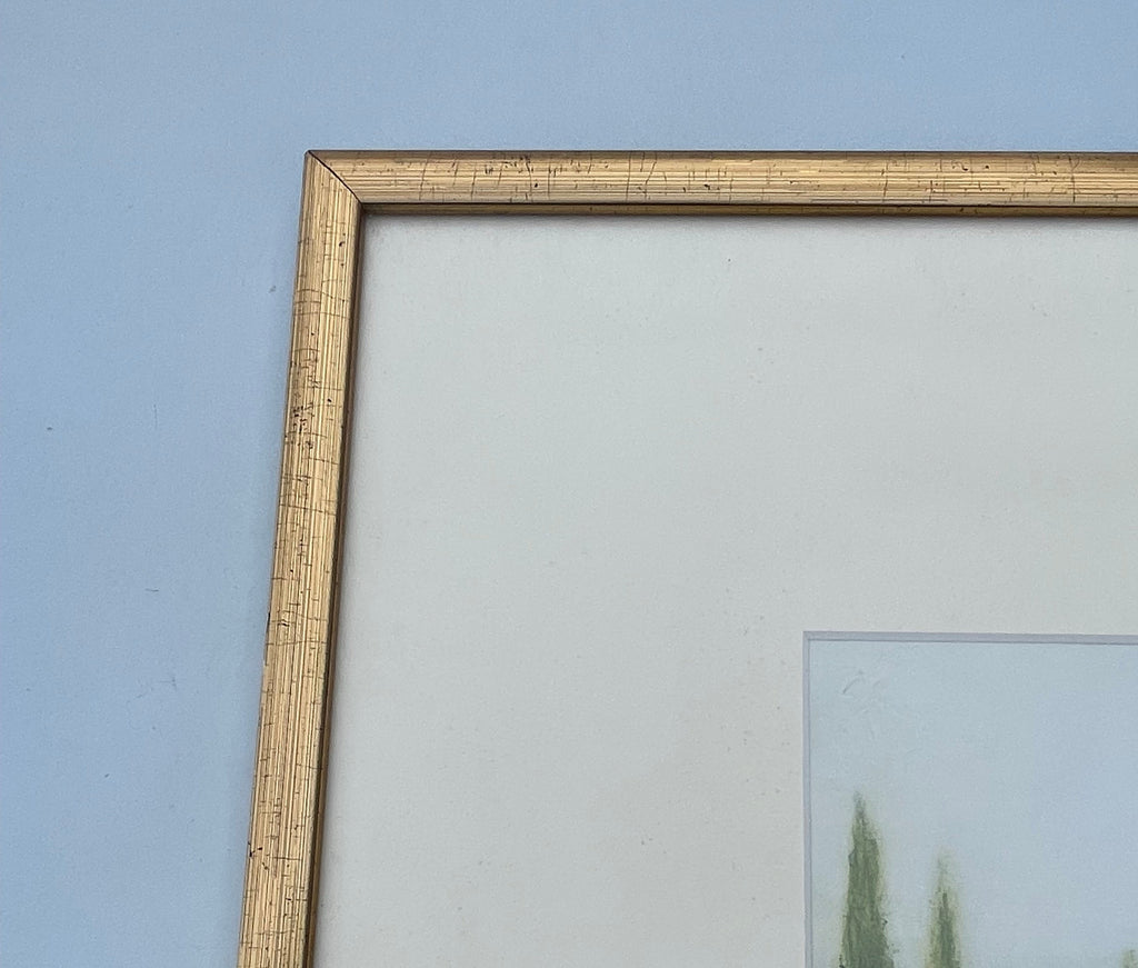 Landscape With Cypress Trees