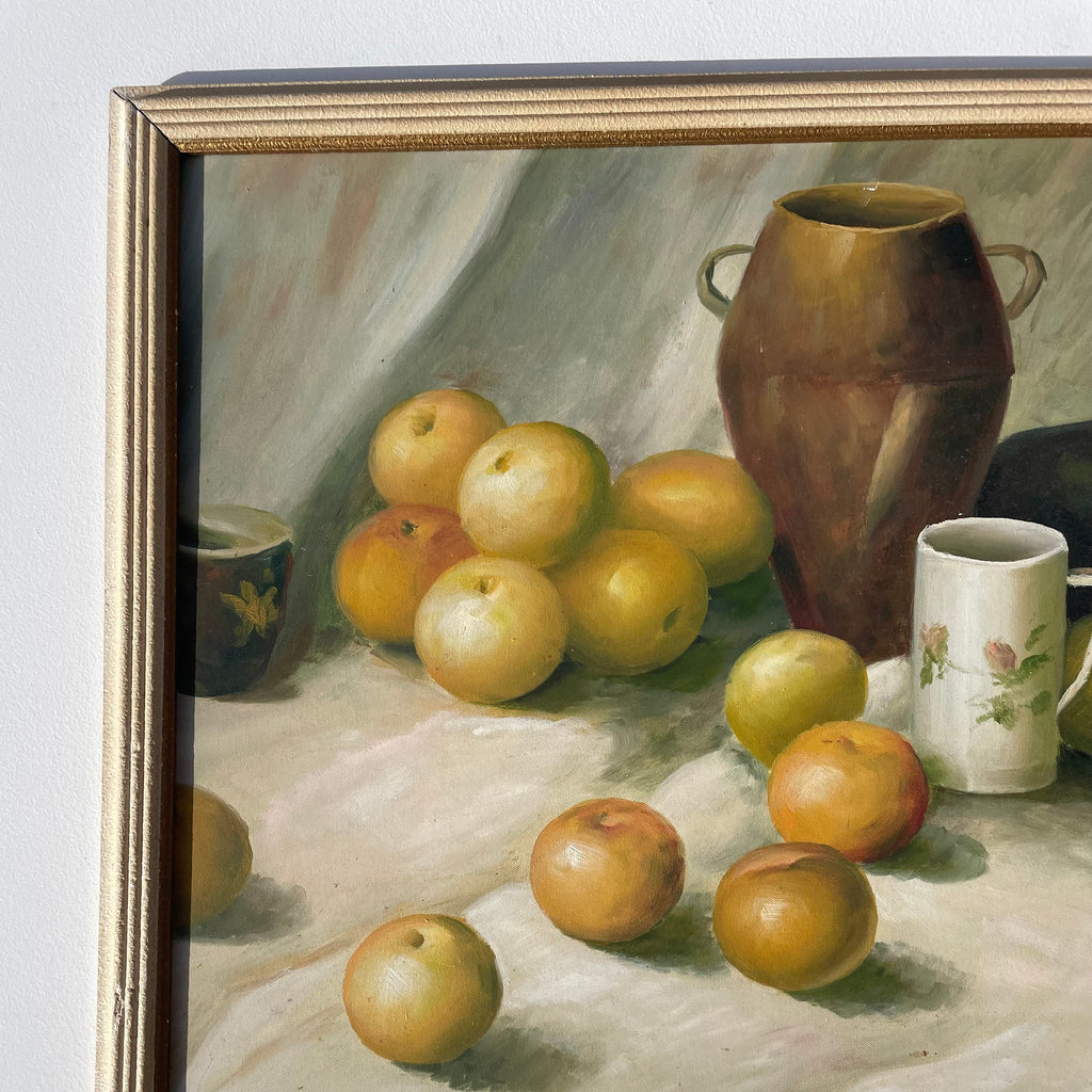 Vintage Still Life Painting