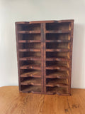 Antique Pigeon Hole Shelf