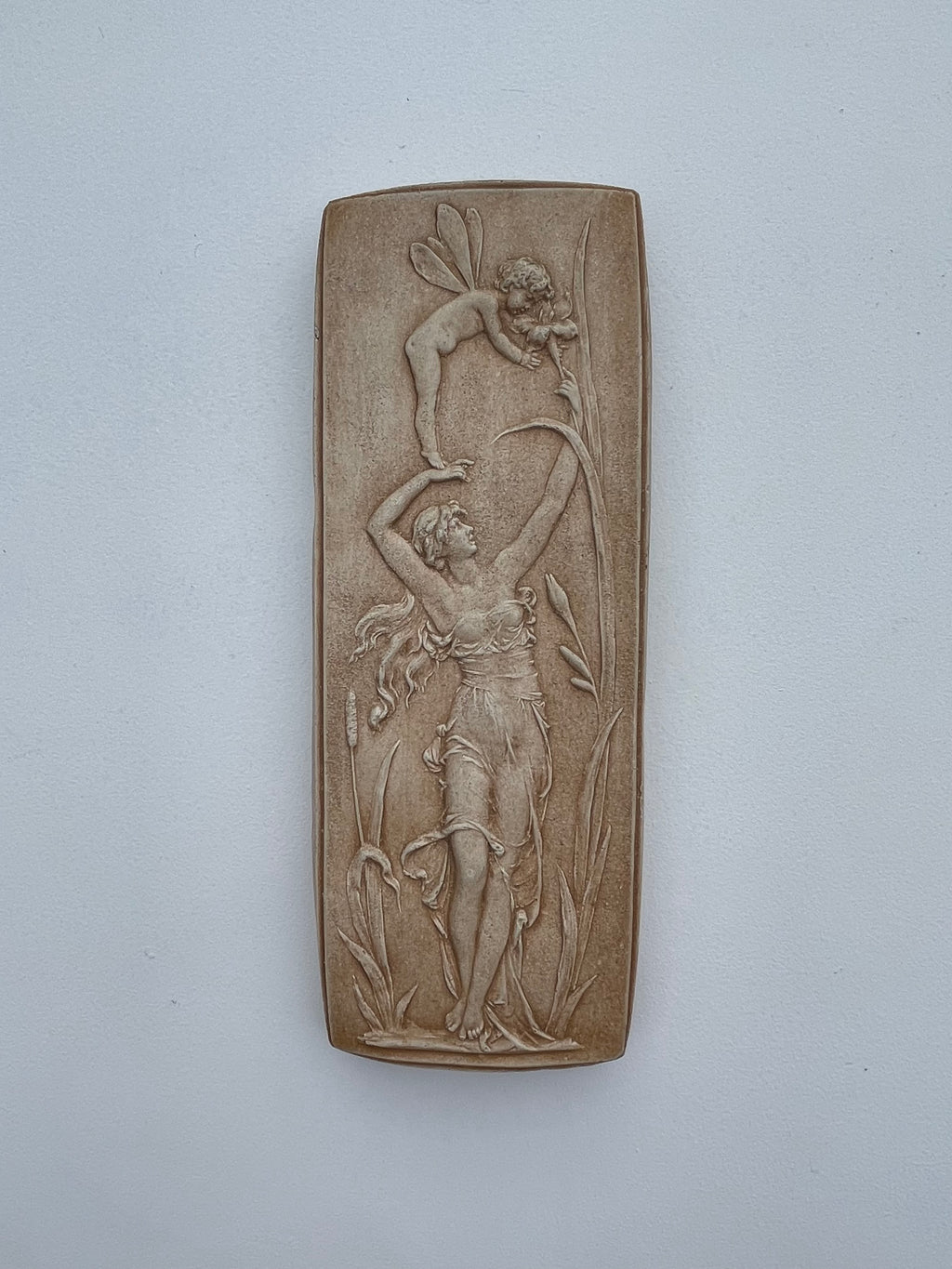 Art Nouveau Fairy Plaque