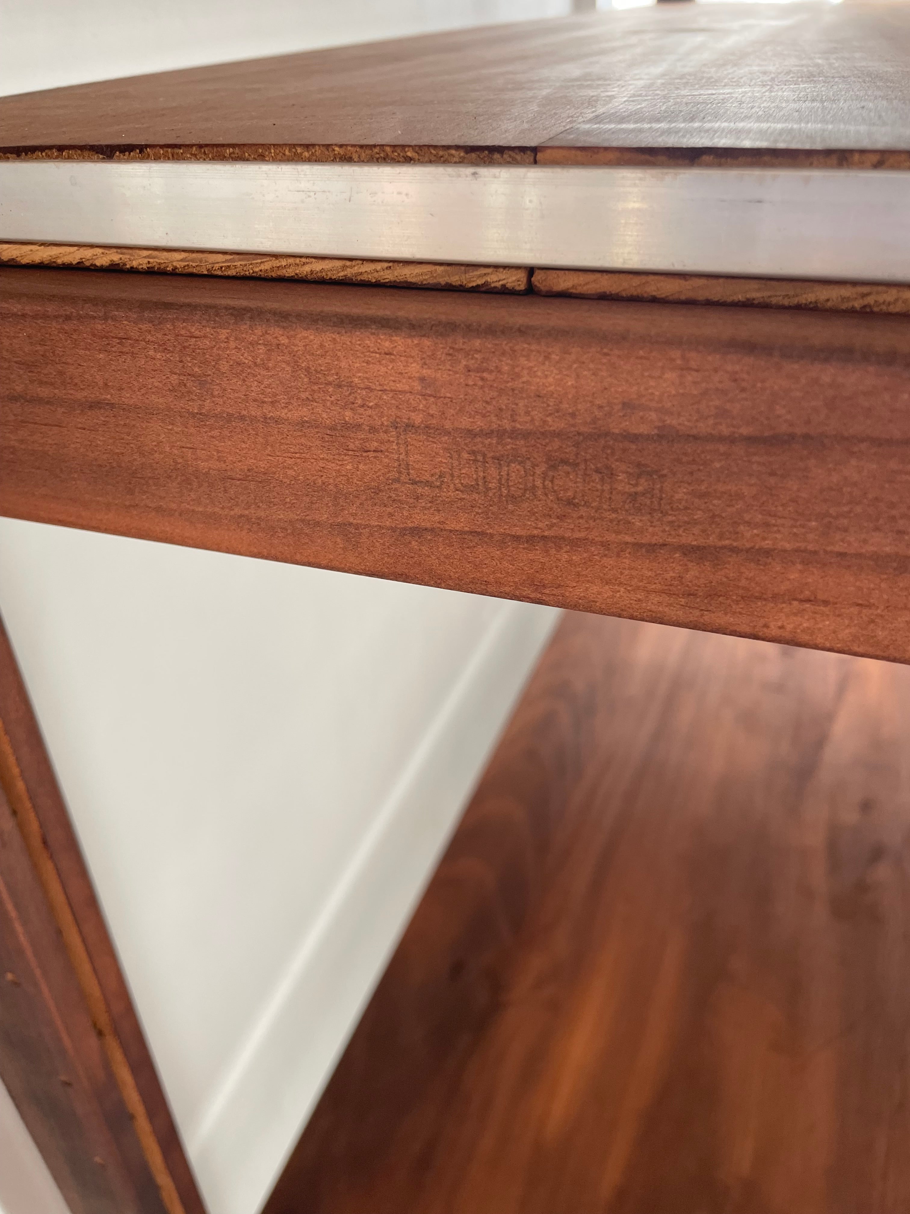 Vintage Walnut Lundia Shelf