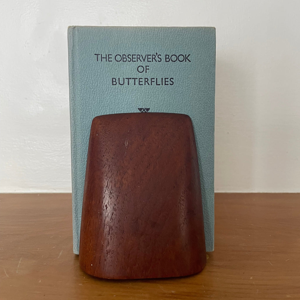 Mid Century Wooden Bookends