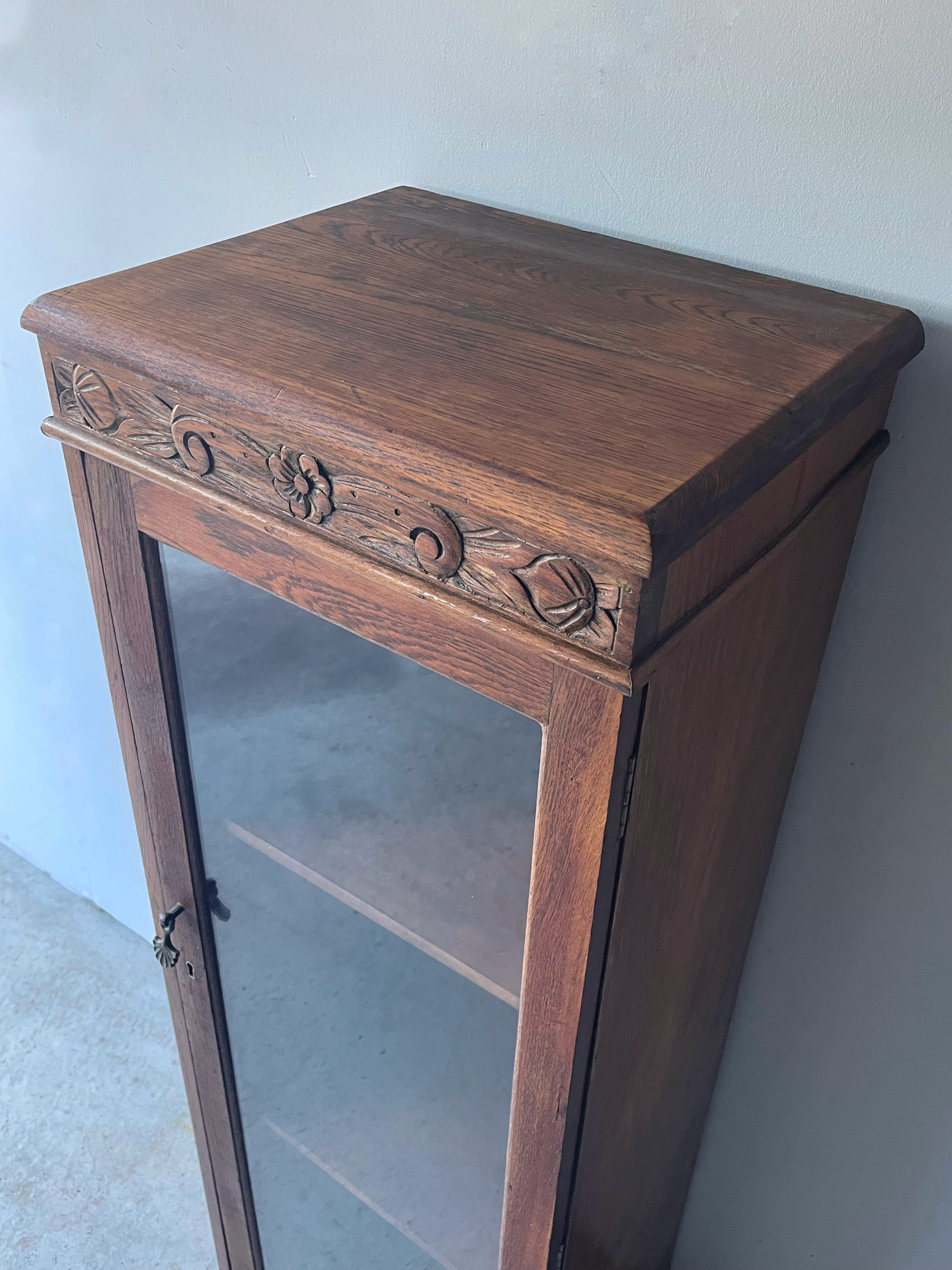 Antique Welsh Curiosity Cabinet A