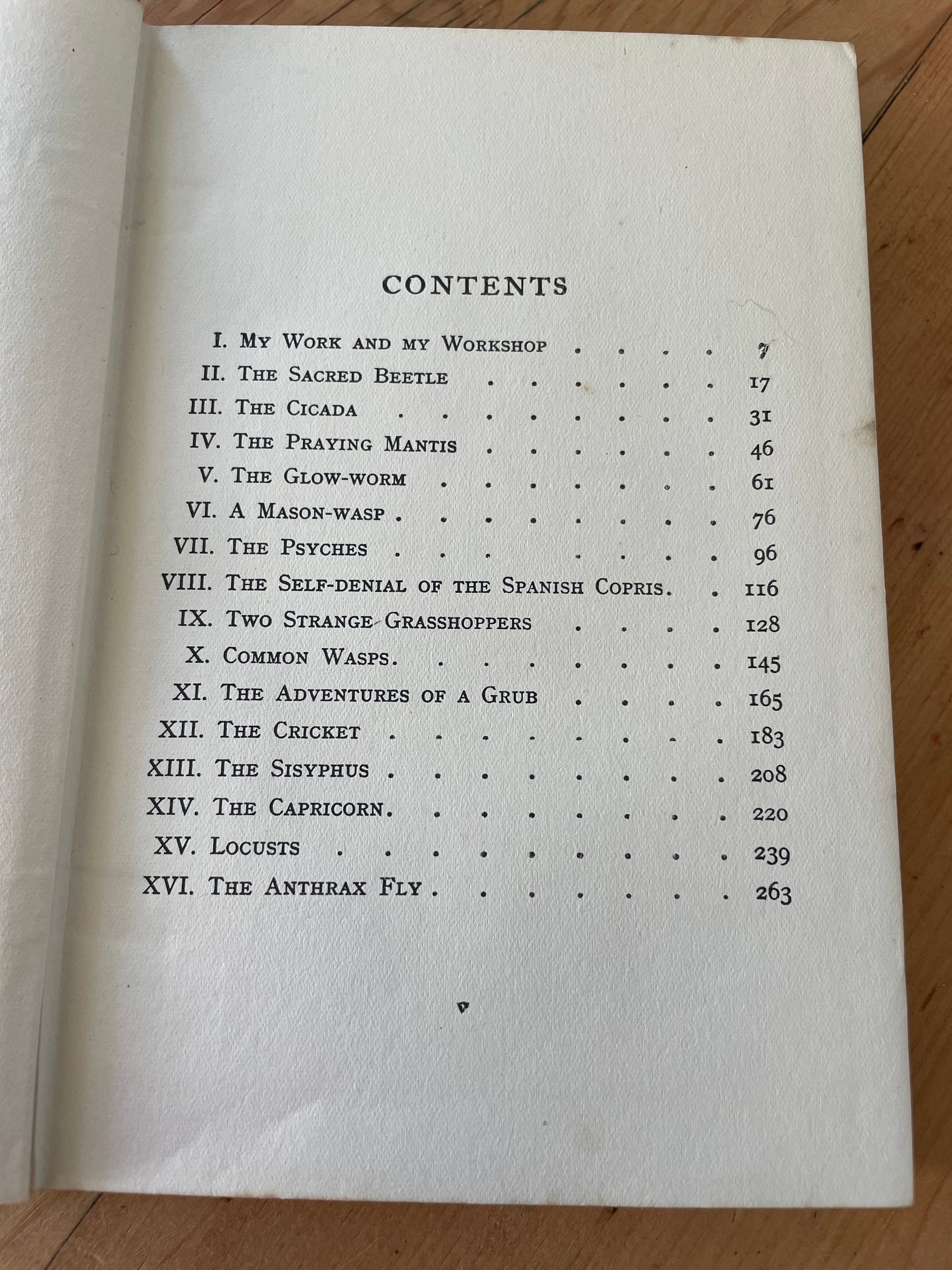 Fabre's Book Of Insects