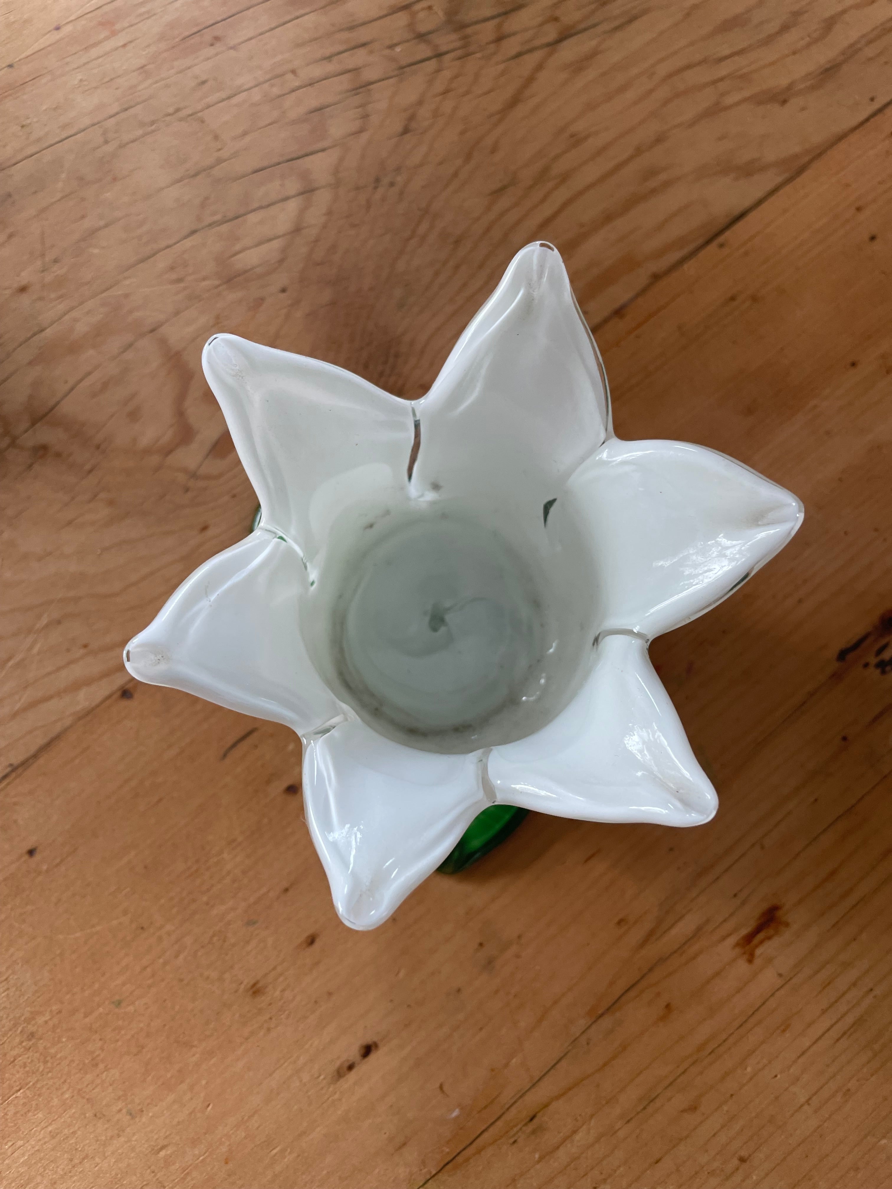Handblown Glass Waterlily