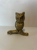 Brass Owl Figurine