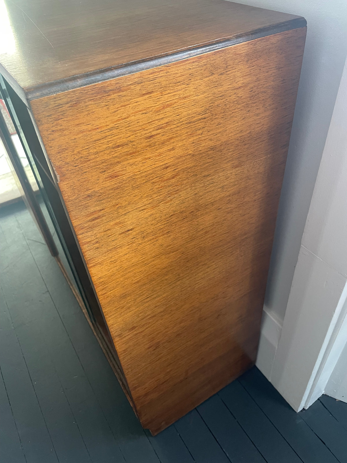 Art Deco Curved Cabinet