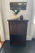 Antique Carved Corner Cabinet