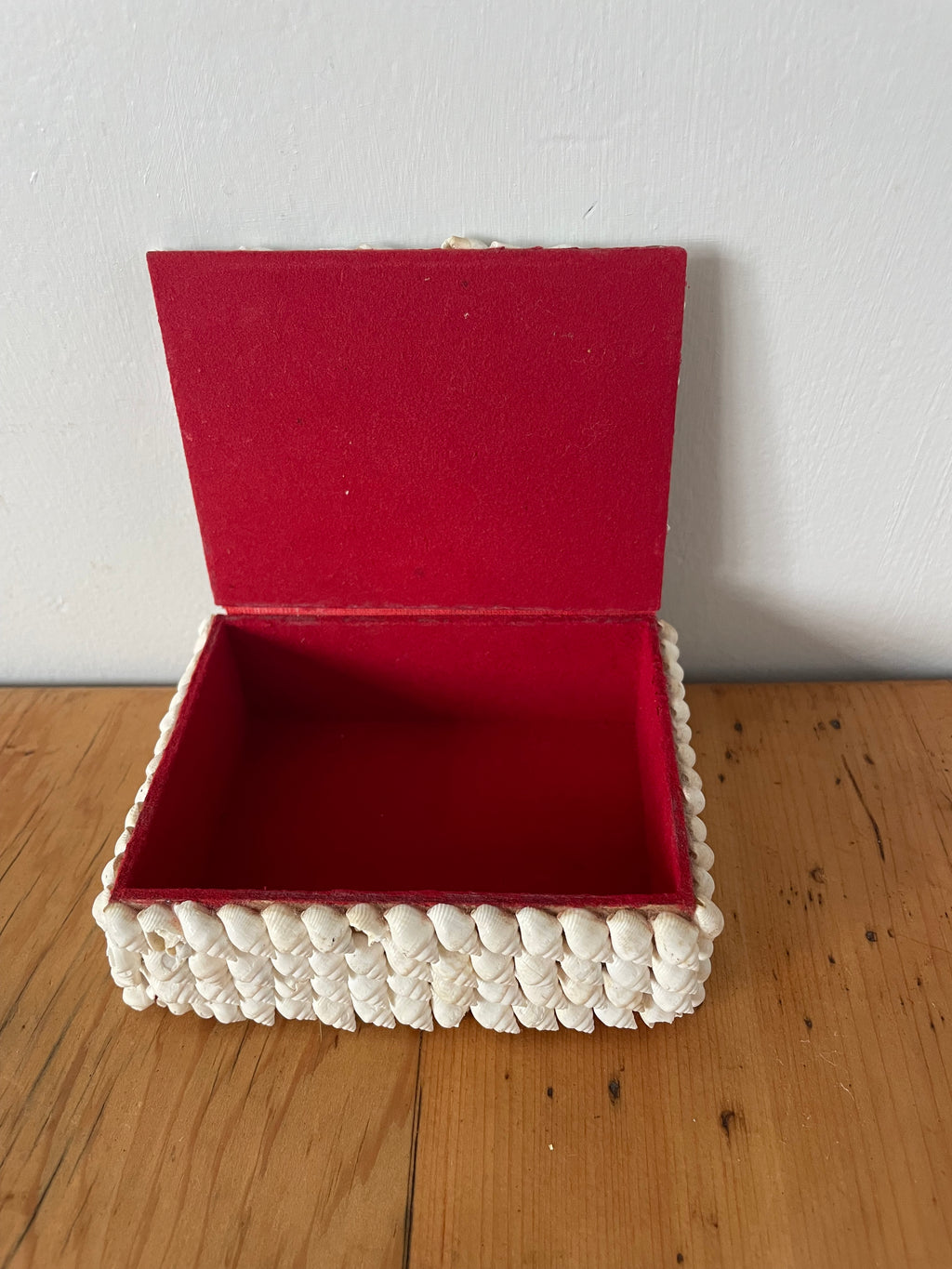 Vintage Rectangular Shell Box