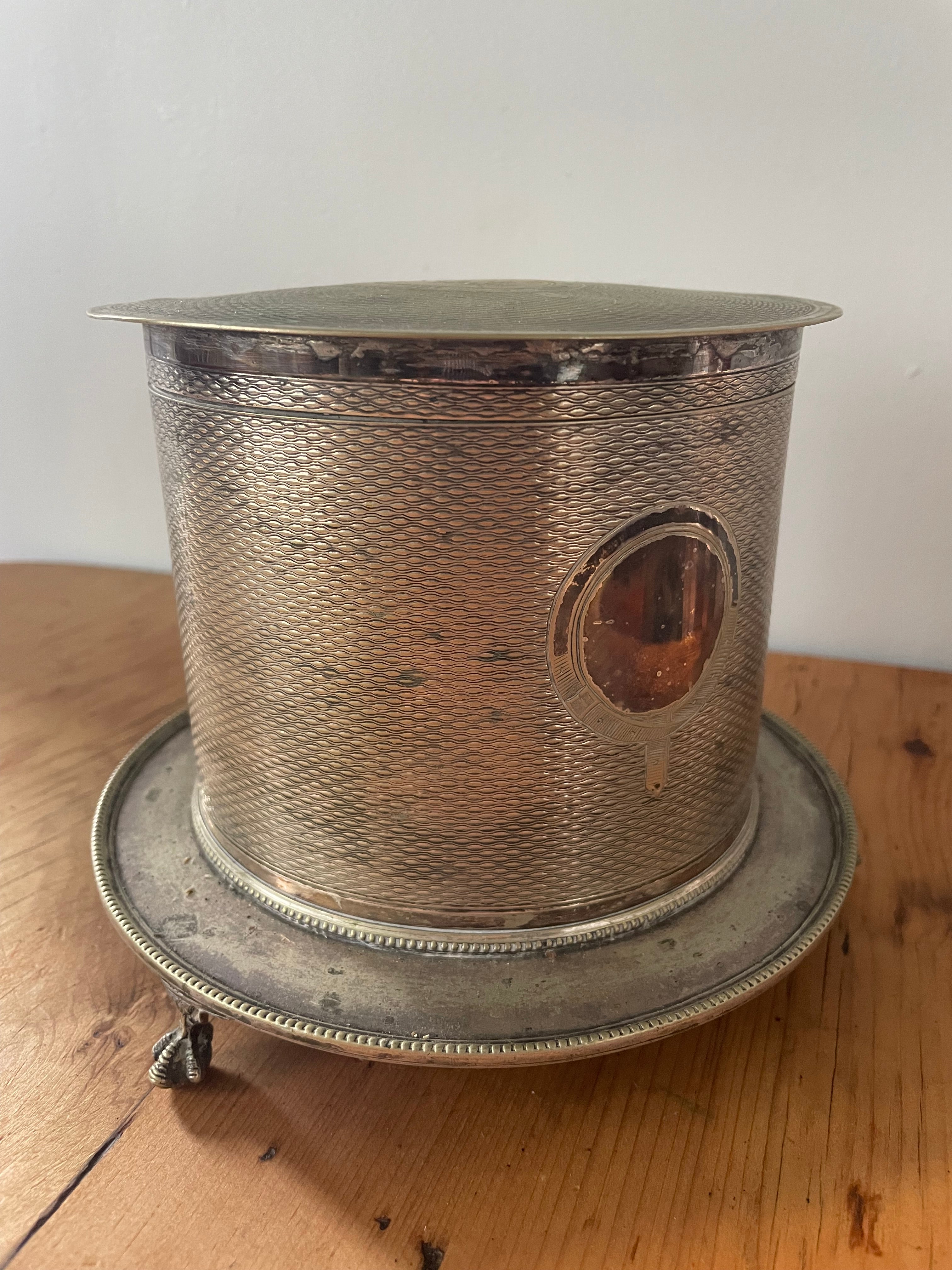 Antique Claw Footed Belt Box
