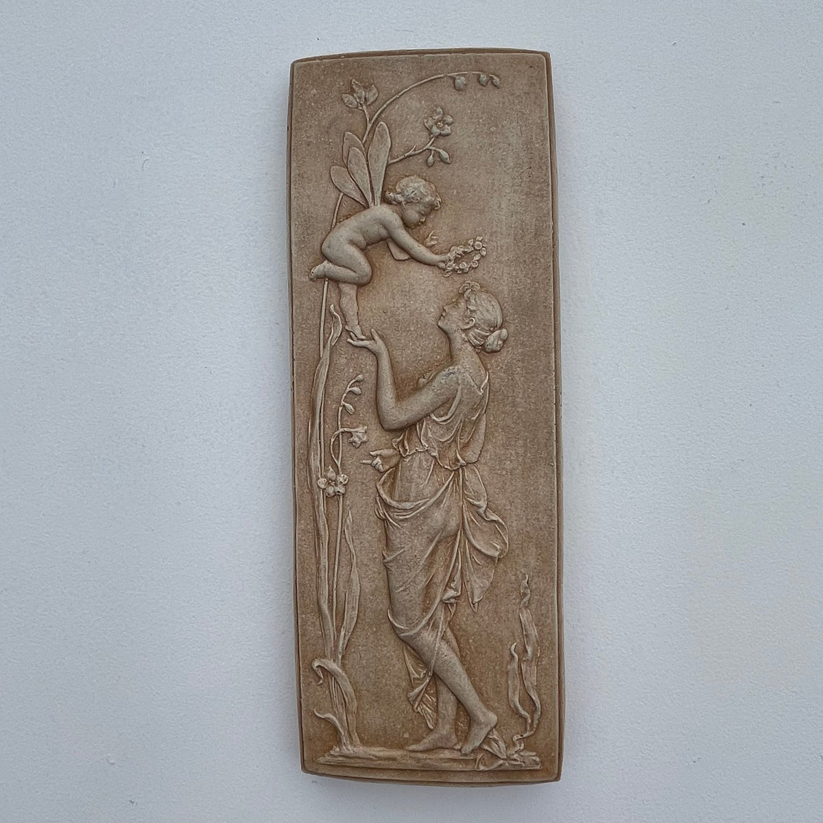 Art Nouveau Fairy Plaque