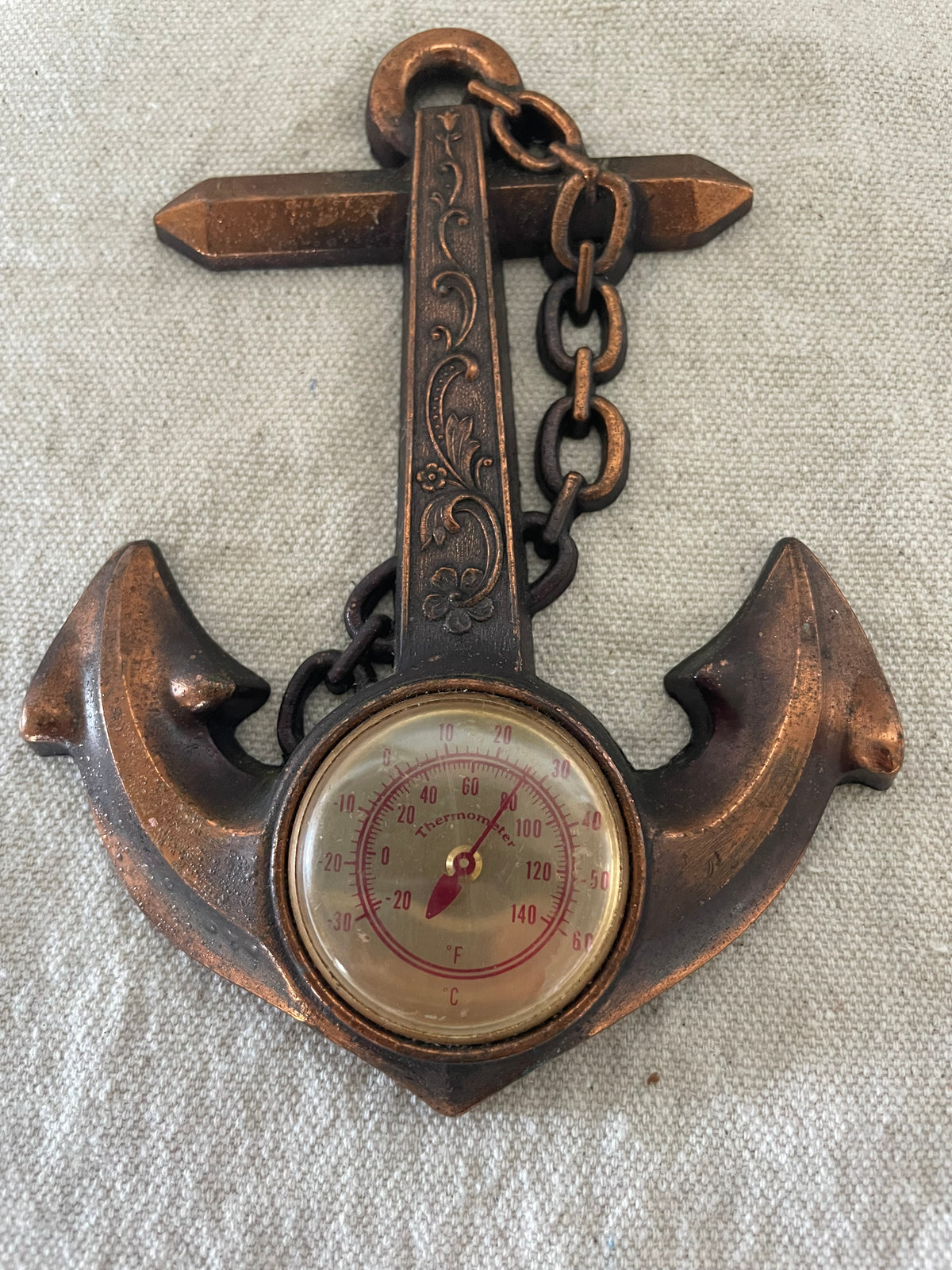 Vintage Anchor Thermometer