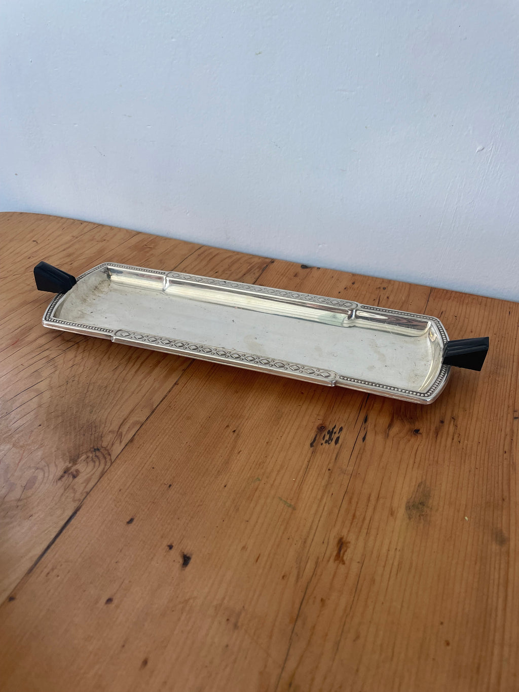 Silver Plated Art Deco Tray