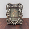 Fairy On A Bat In Ornate Standing Frame.