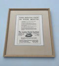 Antique Dentist Advert
