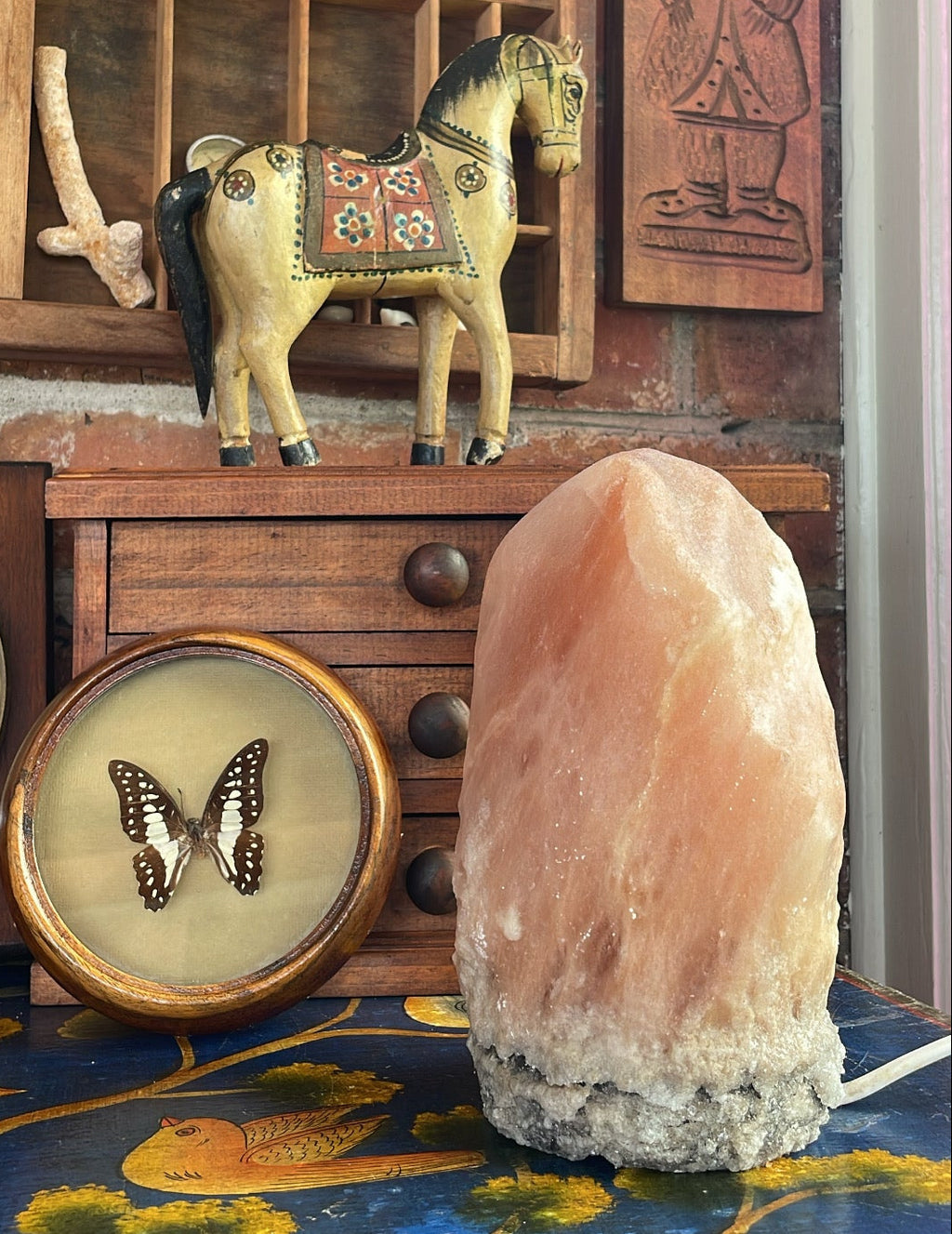 Vintage Salt Lamp