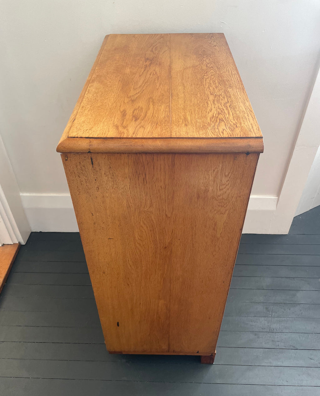 Vintage Golden Oak Shelf