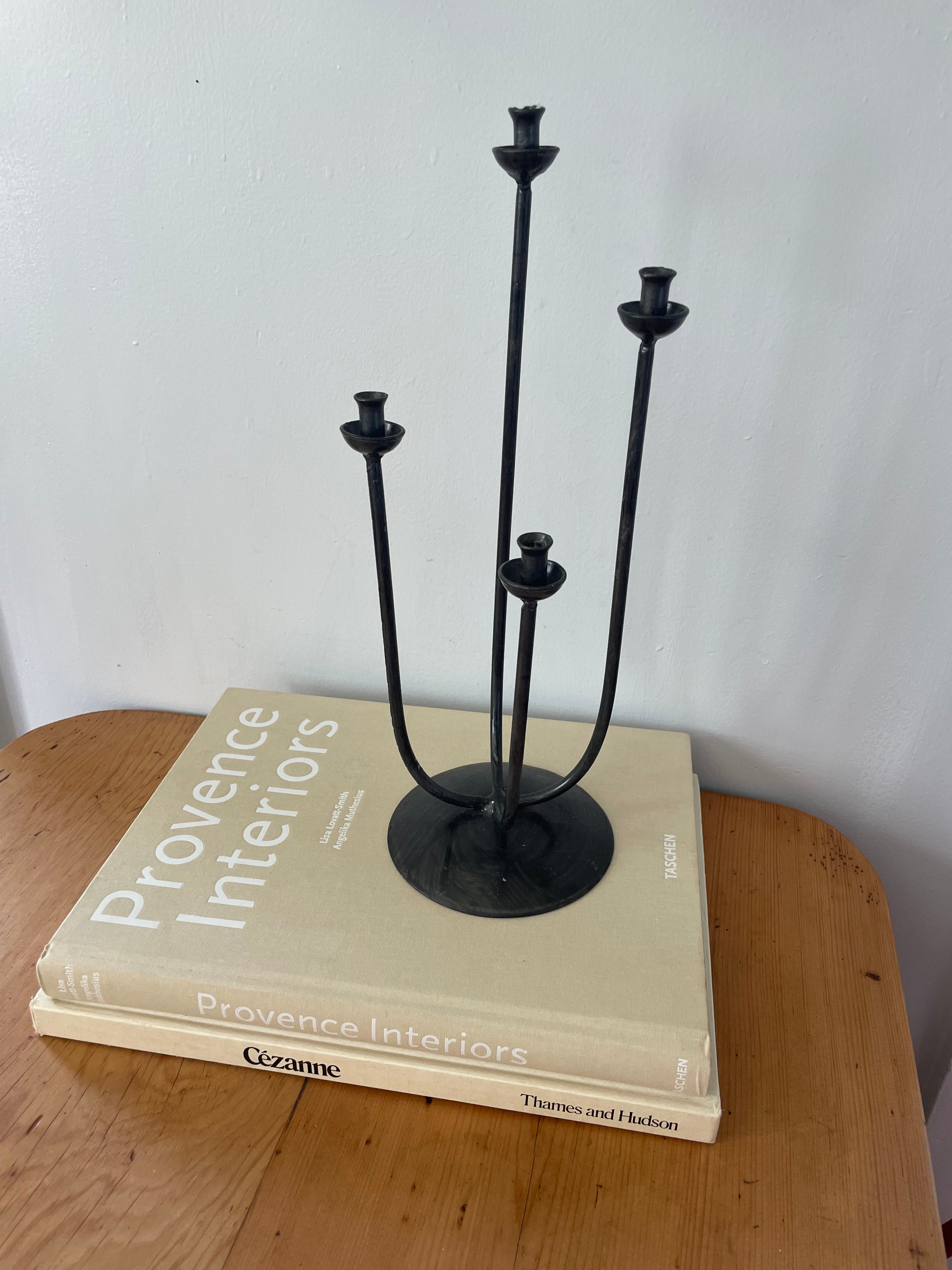 Wrought Iron Candleholder