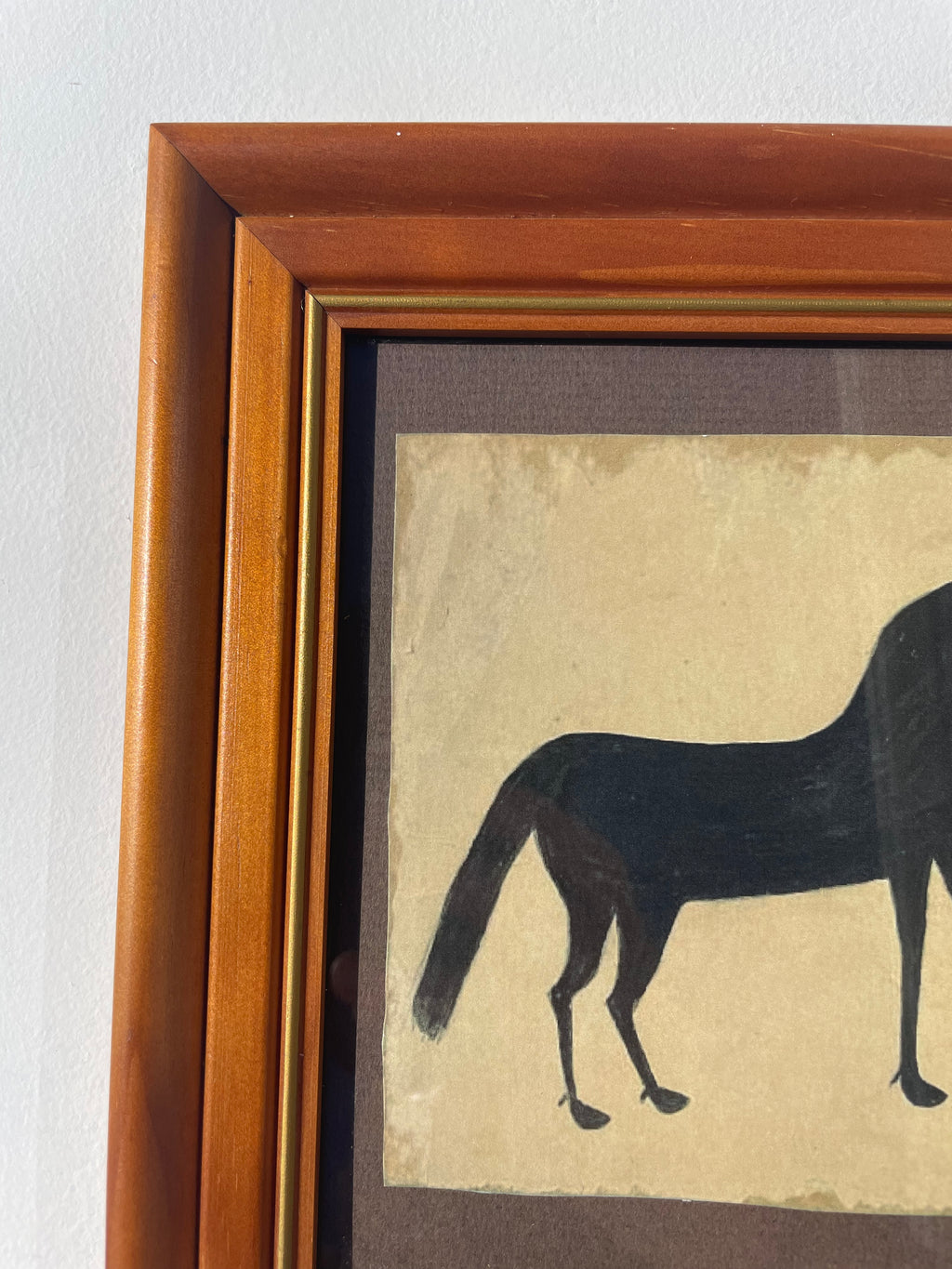 Folk Art Horse Print