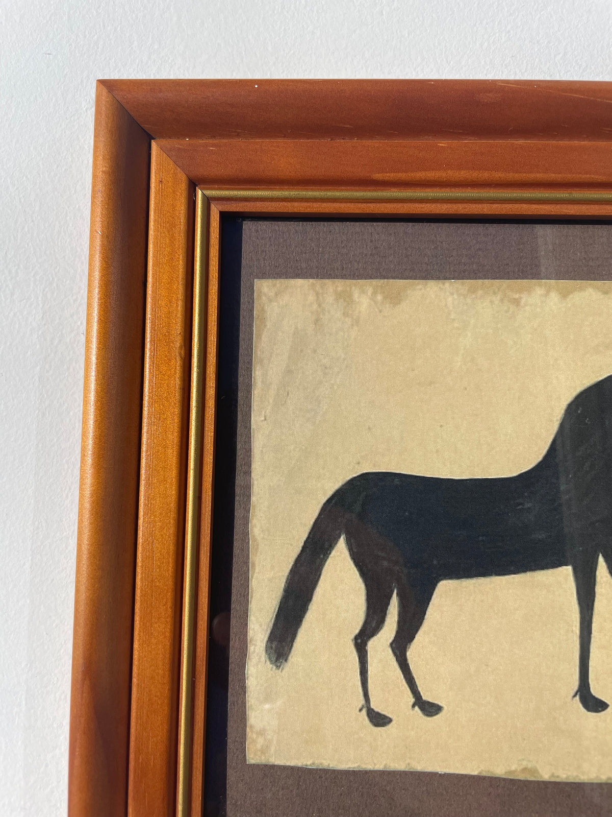Folk Art Horse Print