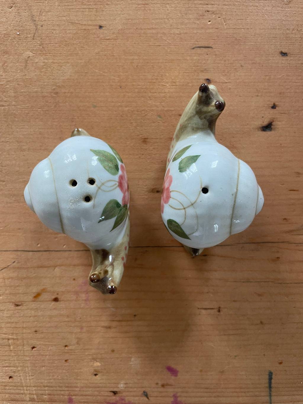 Snail Salt & Pepper Shakers