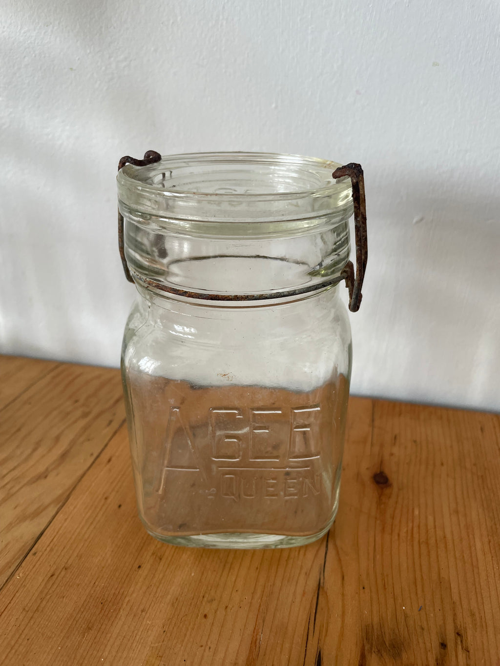 Antique Agee Queen Jars