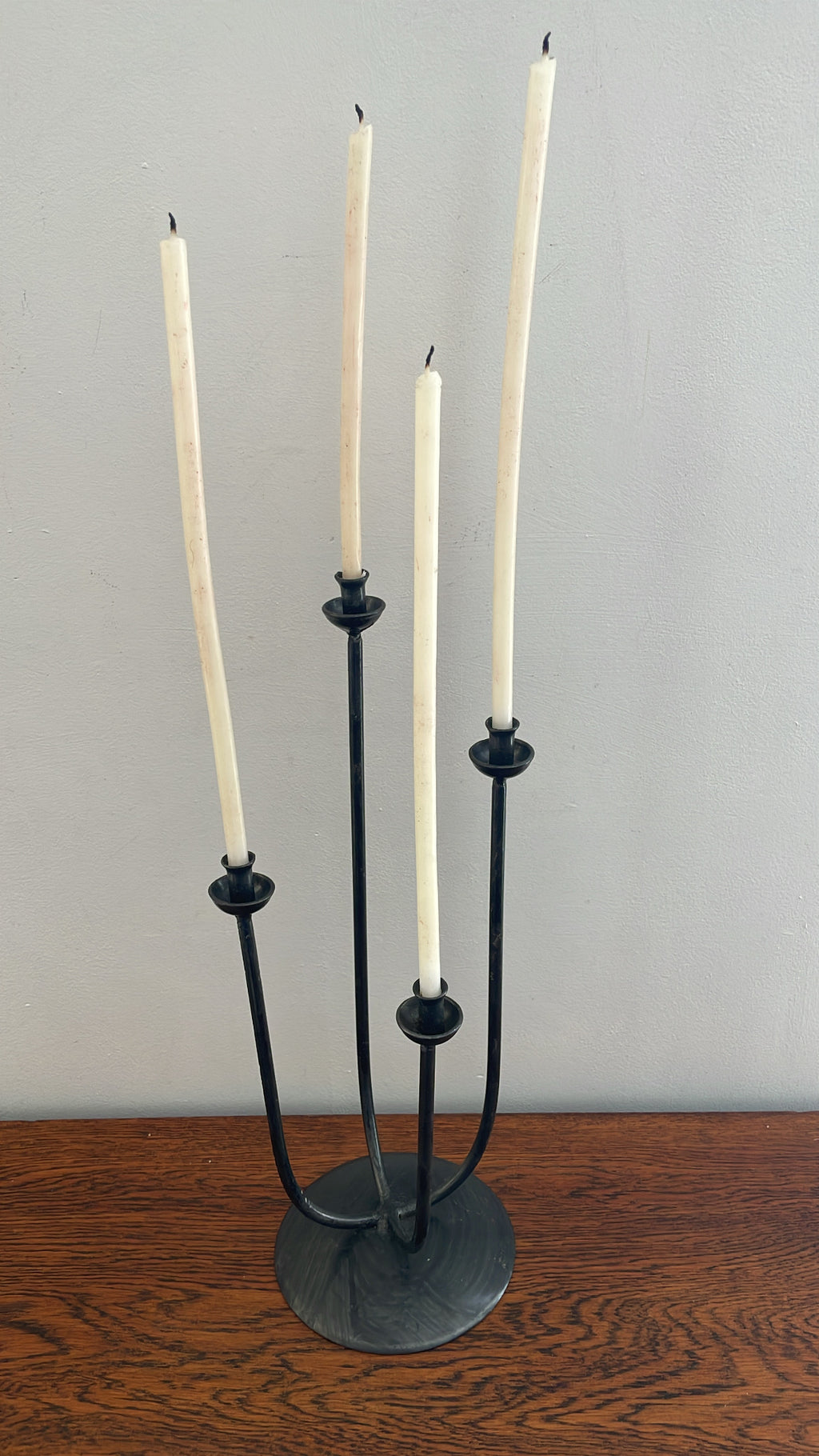 Wrought Iron Candleholder