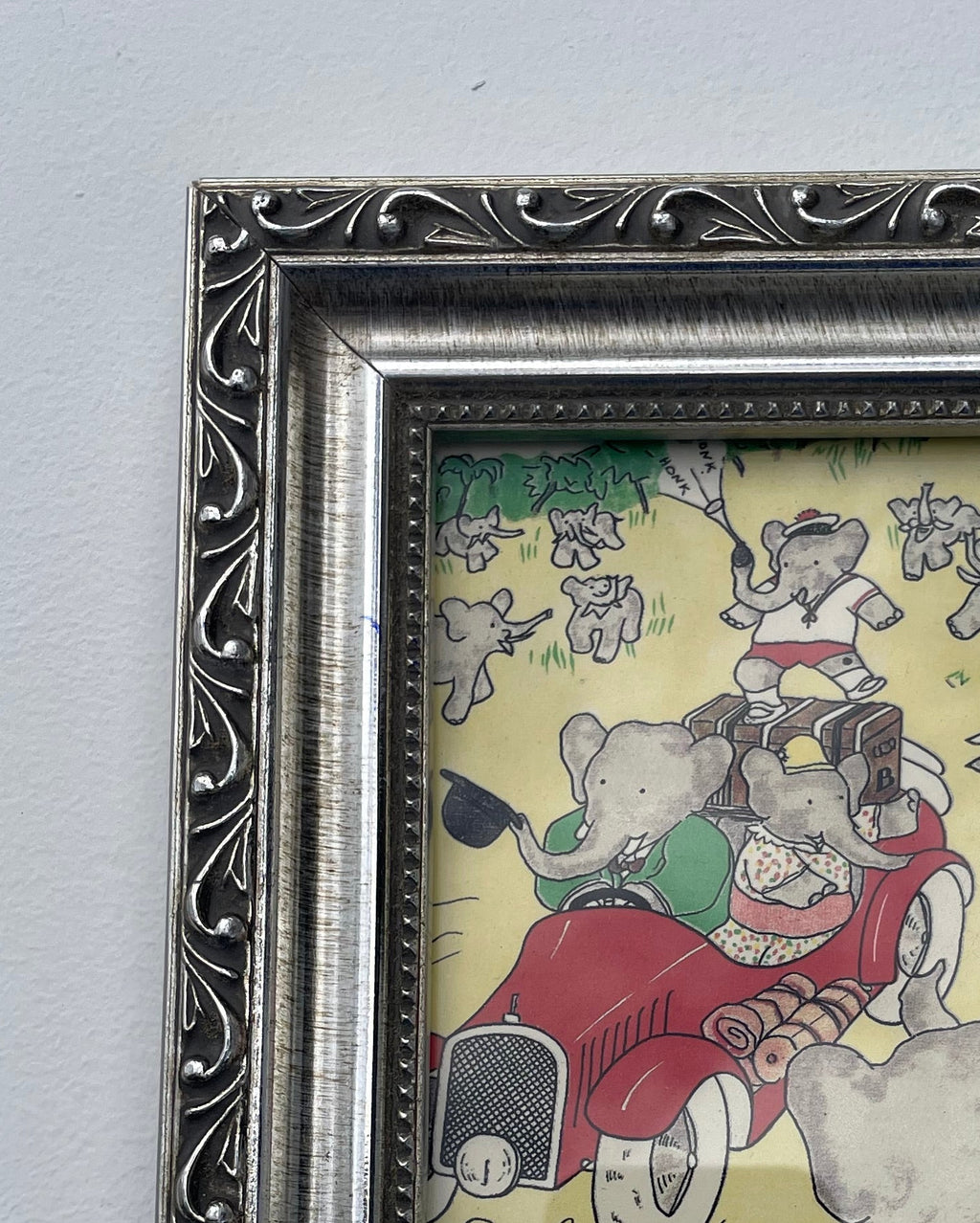 Babar In His Car Print