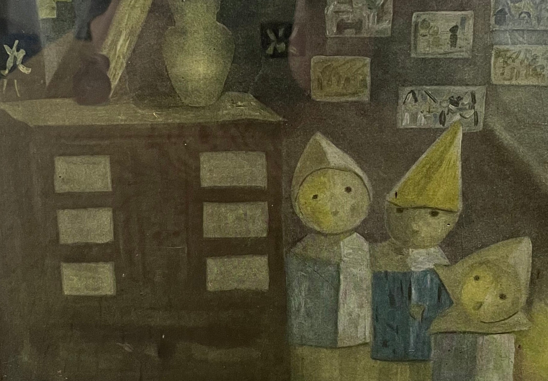 Mid Century Tadeusz Makowski Print