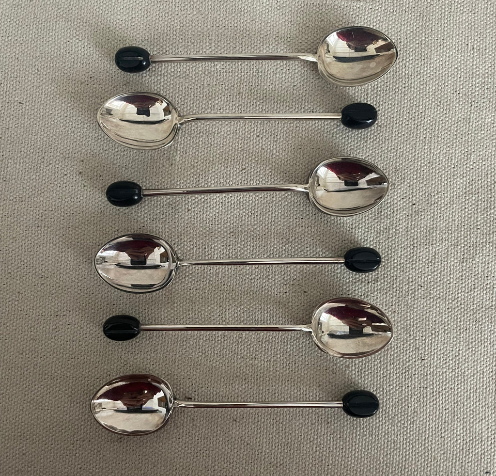 Vintage Coffee Bean Spoon Set