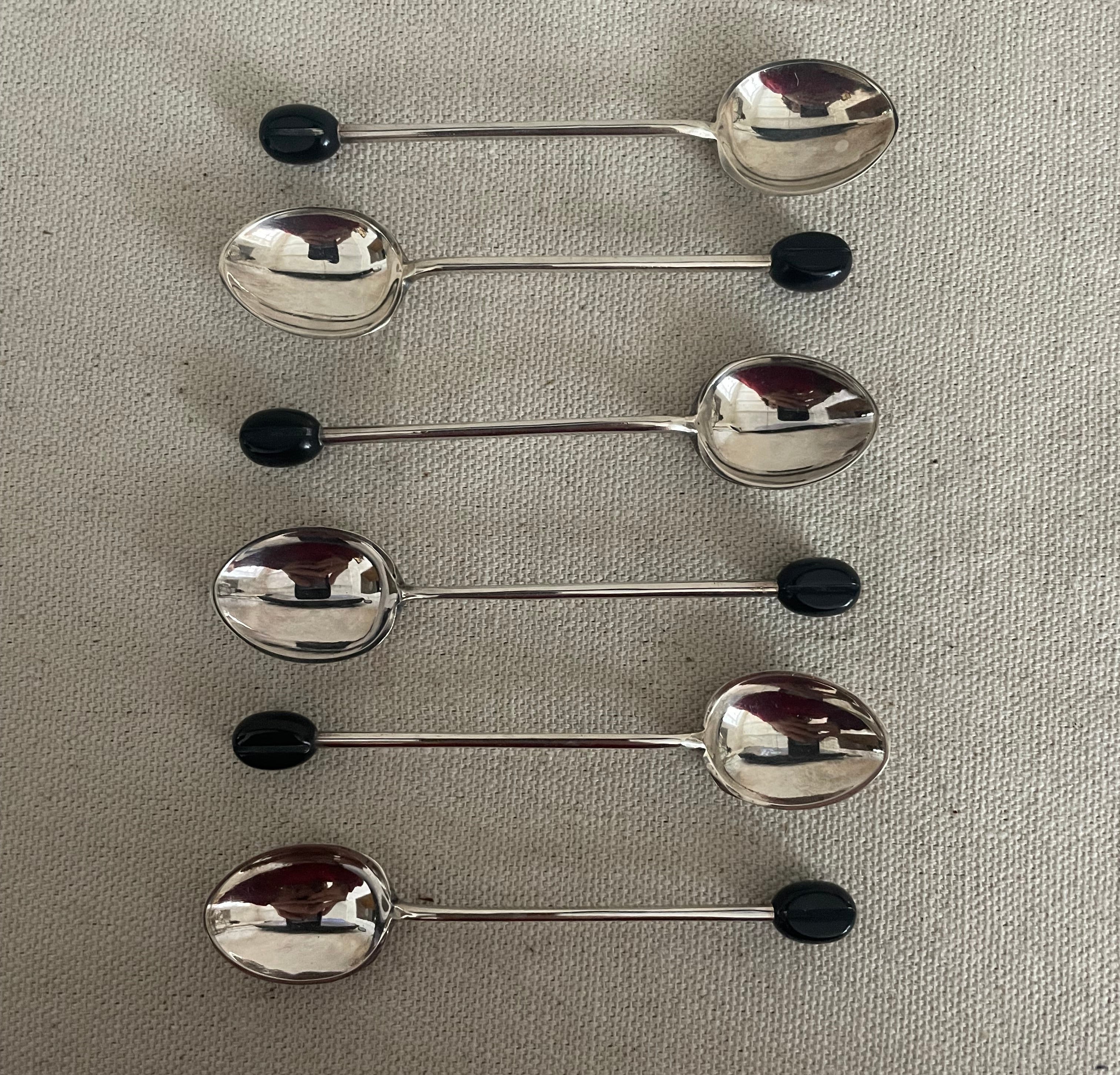 Vintage Coffee Bean Spoon Set