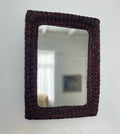 Vintage Rattan Mirror