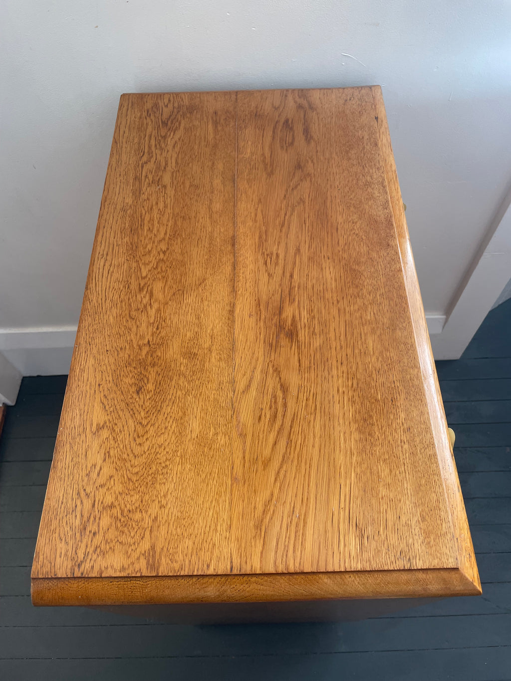 Vintage Golden Oak Shelf