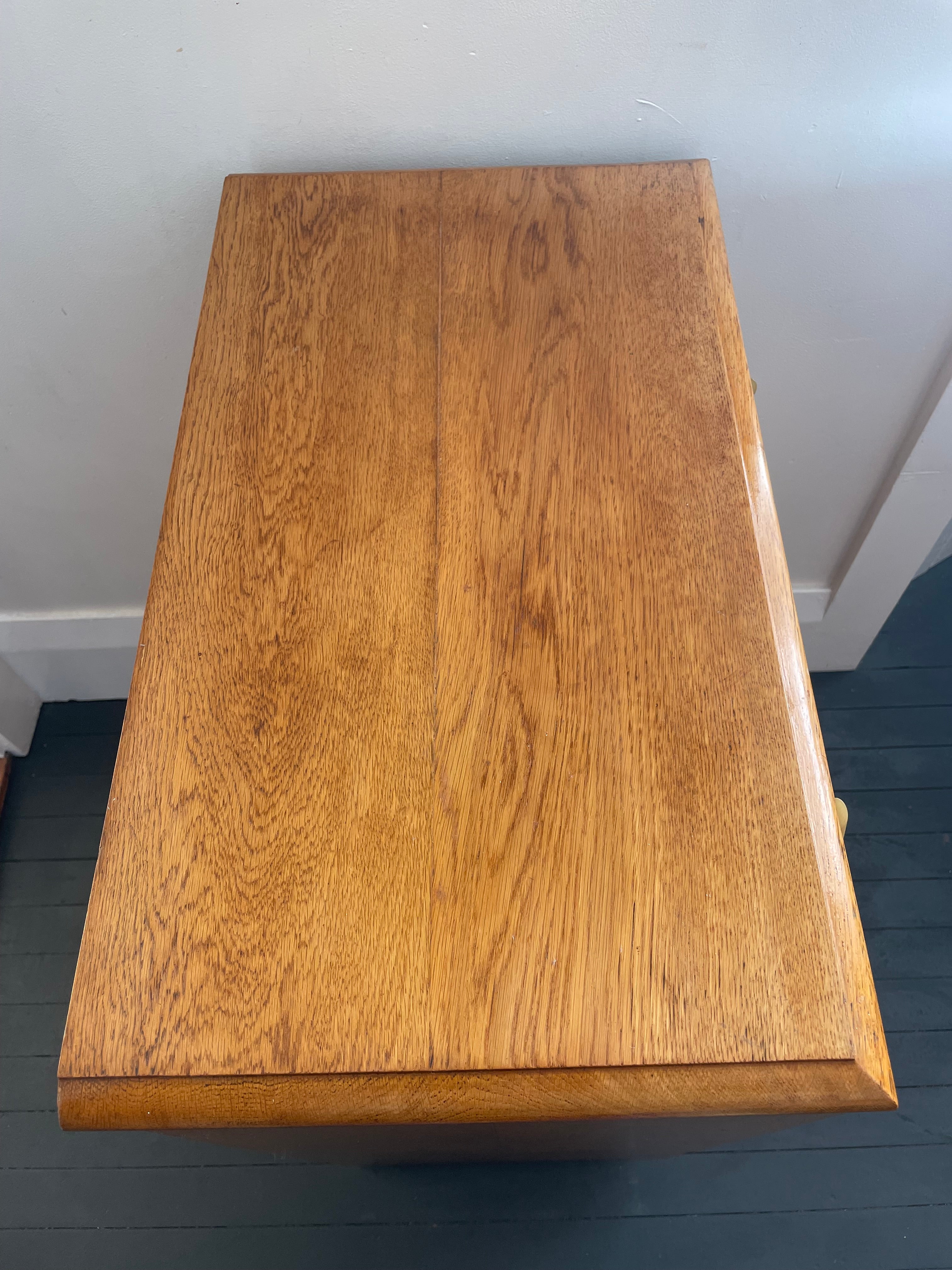 Vintage Golden Oak Shelf