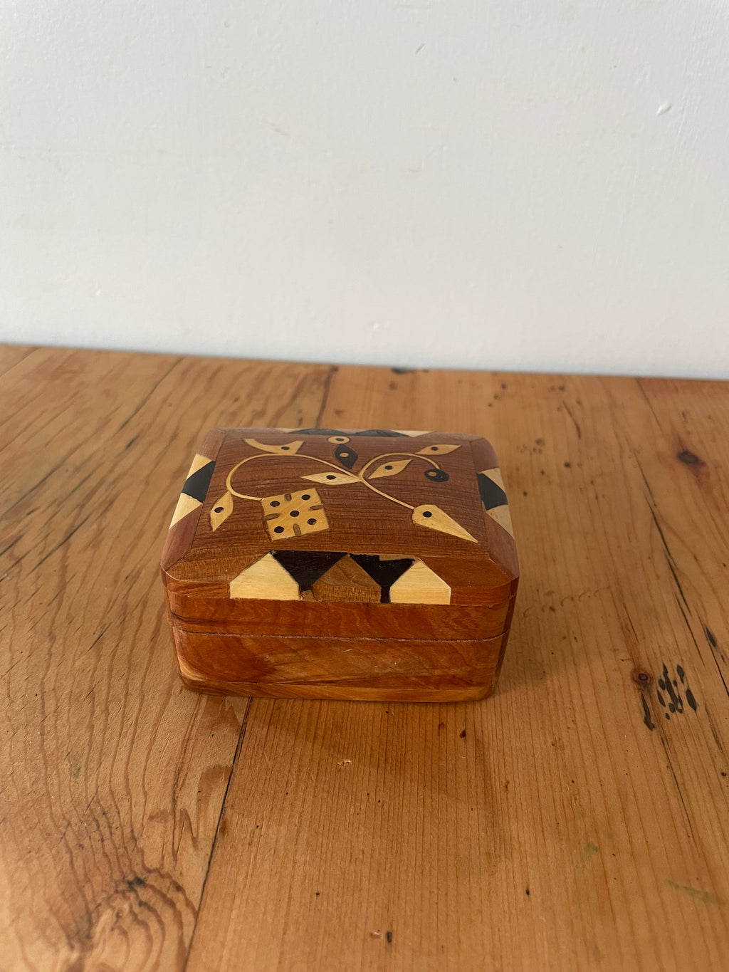 Wooden Inlaid Box