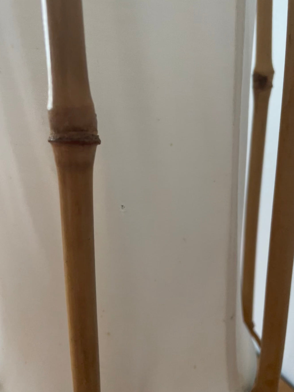 Vintage Bamboo Standing Lamp