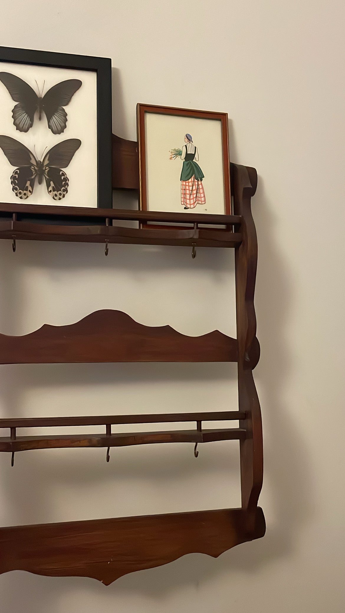 Vintage Wooden Shelf