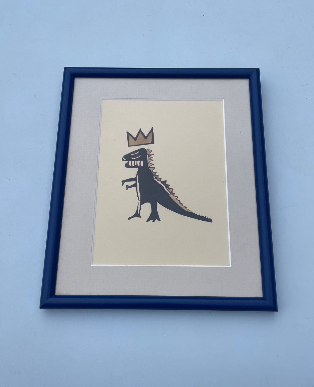Basquiat Dinosaur Print