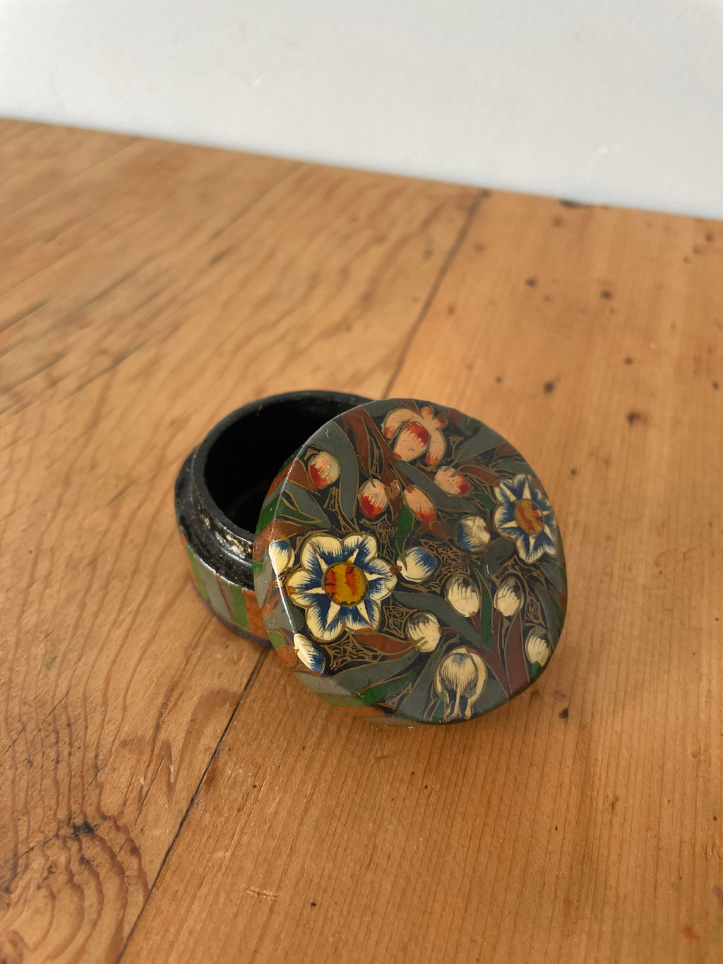 Vintage Folk Art Box