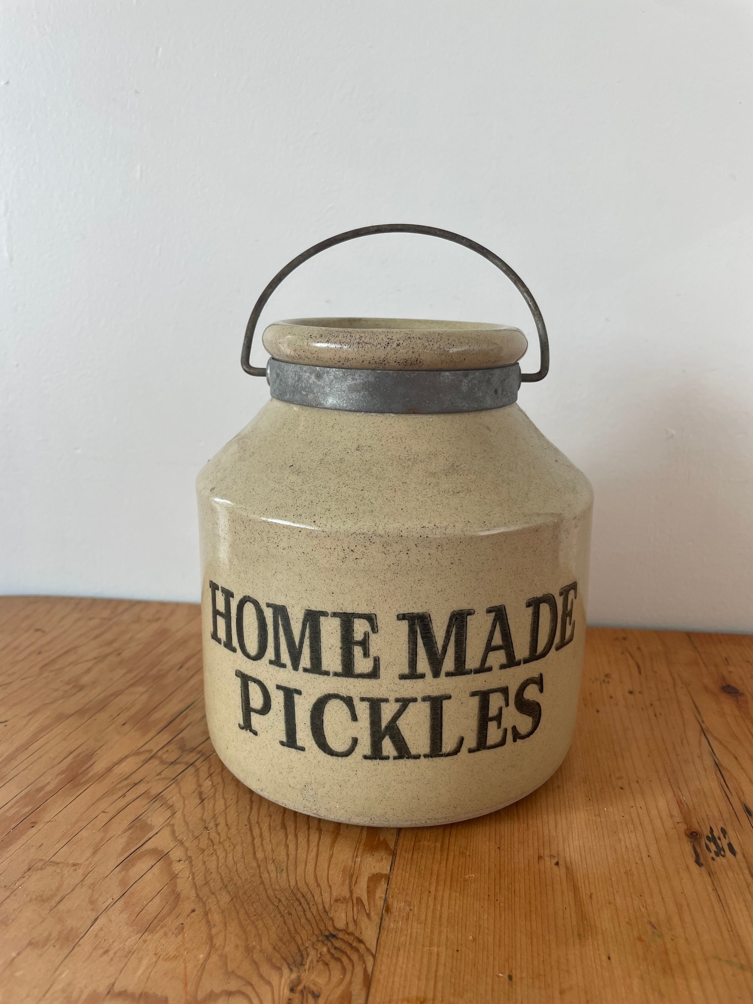Antique Stoneware Pickle Jar